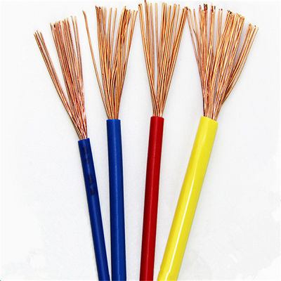 kaufen Elektrische Einzelkern Kupferdraht 4mm 450V Anpassungsfähiges PVC-Stromkabel online manufacture