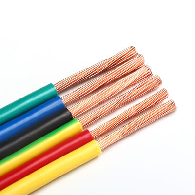 kaufen 6 mm AWG 6 Einzelkern-Gebäude PVC-Stromkabel Kupfer Isolierter Bare-Typ online manufacture
