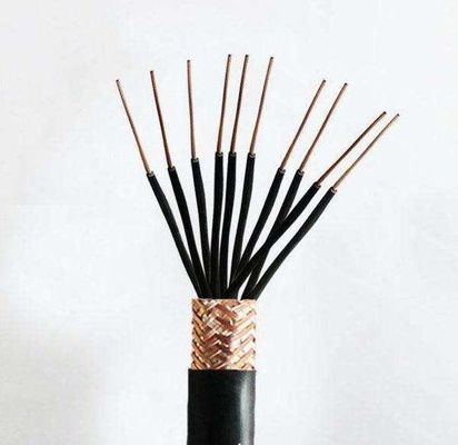 kaufen Schwarze Hülle Steuerung Flexibles abgeschirmtes Kabel Kupferkern Hitzebeständig online manufacture