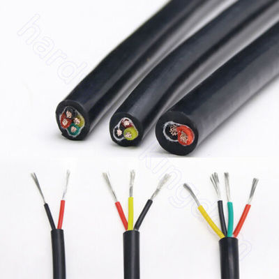 Silikon-Mehrkerndraht 0,3 mm bis 6 mm2/3/4 Kerneingelegte Kupferkabel für Flexible