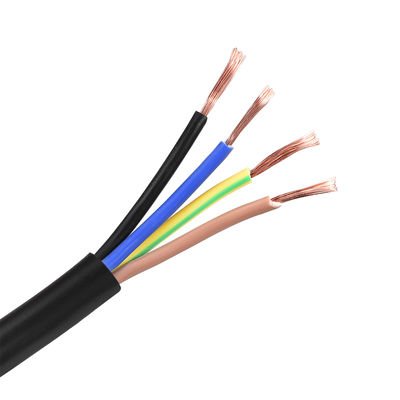 PVC-Flexibles Stromkabel mit Königskorn 2 3 4 5 Elektrodrähte Kern 2,5 mm2 4 mm2 6 mm2