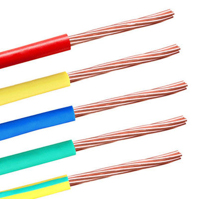 Einzelkern-PVC-isolierter Kabeldraht für Gebäude mit Nennspannung 450V/750V
