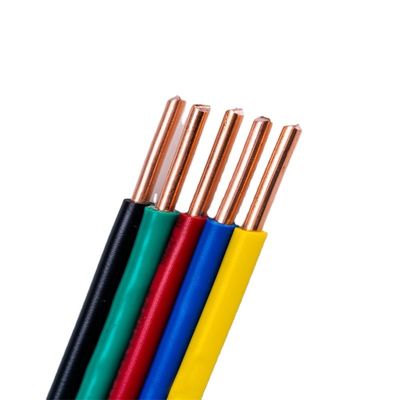 990,9% reine Kupferleiter Isolierte BVR elektrische Drähte für eine optimale Leistung
