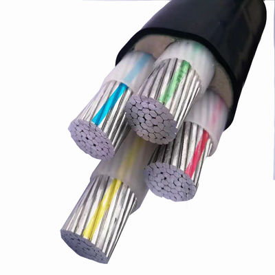 PVC isoliert 4 Kern gepanzerte Stromkabel 2,5 mm 10 mm 25 mm 50 mm 150 mm 185 mm 240 mm 300 mm