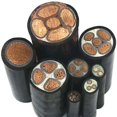 angepasste Länge 0,6 / 1KV NYY Kupferleiter XLPE PVC-Hülle Stromkabel