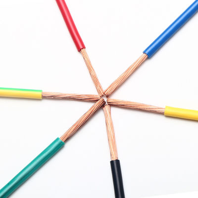 10 mm Quadrat, Bares PVC, Isoliertes, Flexibles Kupferdraht mit Strangleiter