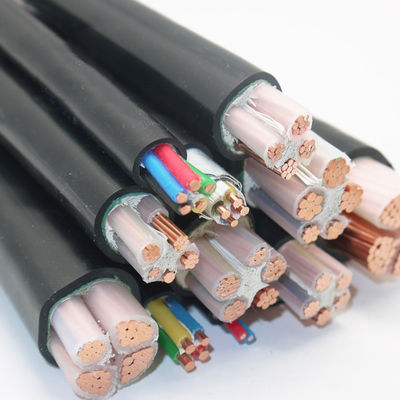 Unterirdisches Stromkabel NYY 5X6mm mit 0,6/1 KV PVC-Dämmung und Kupferleiter