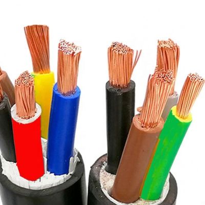 4 Kerne 1,5 mm 2,5 mm 4 mm 6 mm Niederspannung PVC Isolierte und gehüllte elektrische Stromleitung