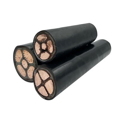 CE-Zertifikat ISO CCC 5X25MM2 3X16mm2 Stahldraht gepanzertes Kabel für Bauarbeiten