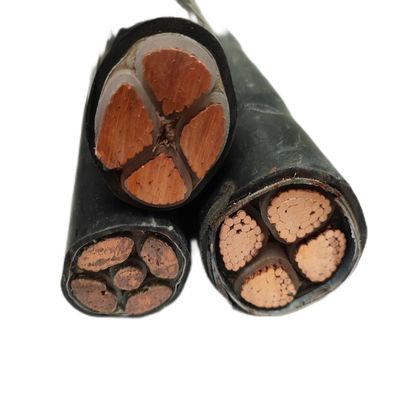 4x10mm2 NYY PVC Niederspannung XLPE-Stromkabel für Bau- und Solaranwendungen