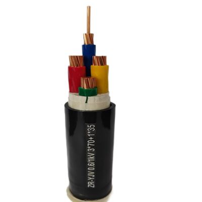 Niedrigspannung 4x16-185mm2 Stromkabel Cu XLPE SWA PVC mit Zertifikat ISO9001/CCC/CE